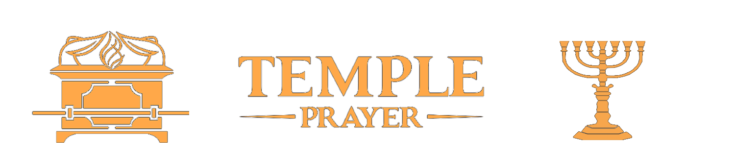 Temple Prayer — Ark of the Covenant and Lampstand